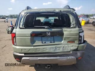✅ 2026 Honda Passport TrailSport Elite • VIN: 5FNYF9H88TB013410 • Lot: 66309825. Wystawiony na Copart z przebiegiem 1 166 mil. Bezpłatny archiwum sprzedaży aukcyjnych z USA i szczegółowy raport historii pojazdu na DreamBid. Zdjęcie 6.