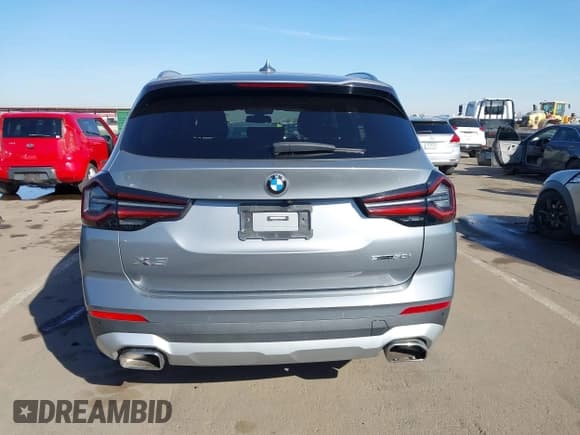 ✅ 2023 BMW X3 sDrive30i • VIN: 5UX43DP01P9R75293 • Lot: 43645739. Listed on IAAI with 55,564 mi. Free auction sales archive from the USA and detailed vehicle history report at DreamBid. Image 16.