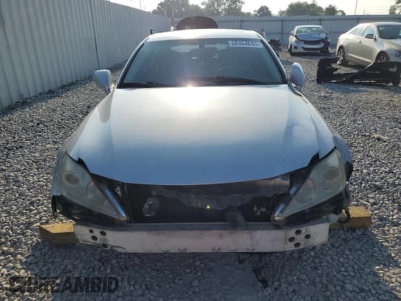 ✅ 2006 Lexus IS 250 • VIN: JTHCK262065005382 • Lot: 68354845. Listed on Copart with Not provided. Free auction sales archive from the USA and detailed vehicle history report at DreamBid. Image 5.