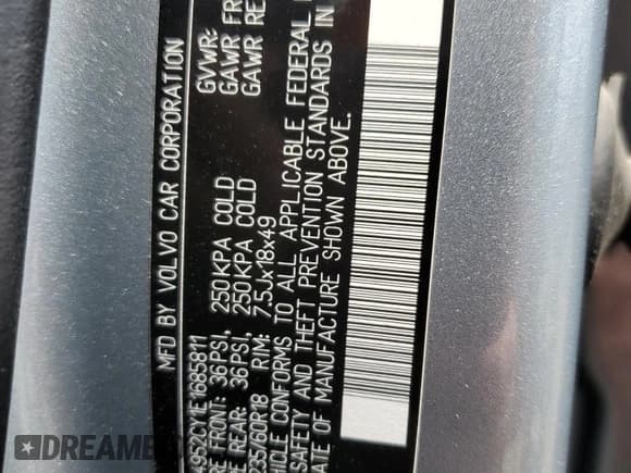 ✅ 2014 Volvo XC90 • VIN: YV4952CY1E1685811 • Лот: 62142665. Опубликован ранее на Copart с пробегом 100 736 миль. Бесплатный доступ к архиву аукционных продаж из США и подробный отчёт об истории автомобиля на DreamBid. Изображение 13.