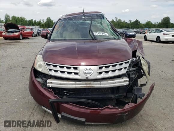 ✅ 2007 Nissan Murano SE • VIN: JN8AZ08W77W635604 • Lot: 52454844. Wystawiony na Copart z przebiegiem 89 842 mil. Bezpłatny archiwum sprzedaży aukcyjnych z USA i szczegółowy raport historii pojazdu na DreamBid. Zdjęcie 5.