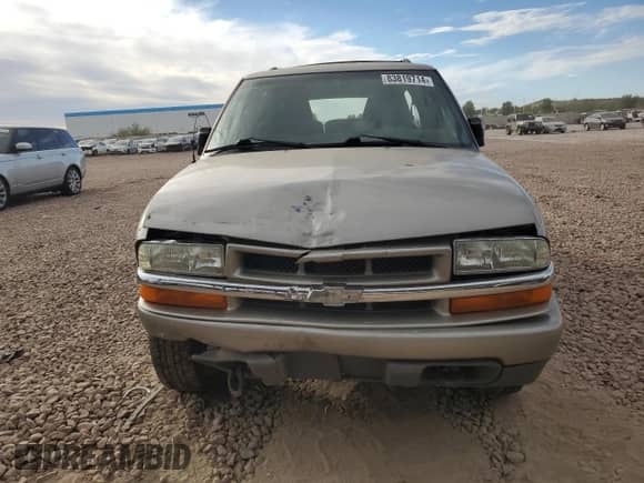 2003 Chevrolet Blazer LS z VIN 1GNDT13X73K112544, wystawiony jako Copart lot #83819714 z przebiegiem 96 738 mil mil oraz Szkoda całkowita • Salvage title. Historia ofert i sprzedaży dostępna na DreamBid. Obrazek 5.