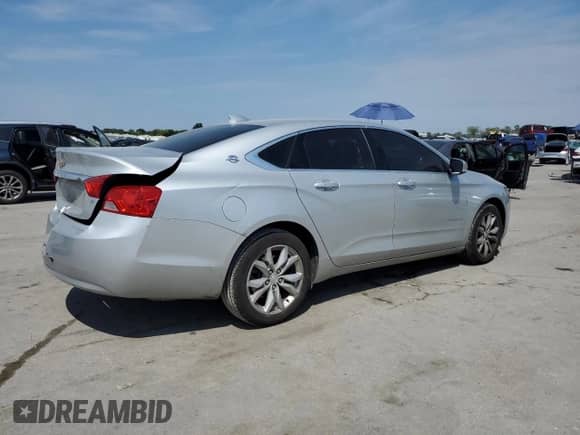 2020 Chevrolet Impala LT with VIN 1G11Z5S37LU100553, listed as a Copart auction lot 69626715 with 145,072 mi miles and Salvage title. Bid and sale history available at DreamBid. Image 3.
