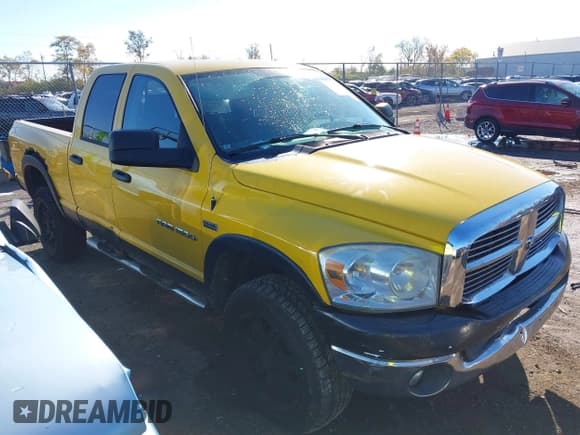 ✅ 2007 Dodge 1500 SLT • VIN: 1D7HU18207S247025 • Lot: 43571706. Listed on IAAI with 235,688 mi. Free auction sales archive from the USA and detailed vehicle history report at DreamBid. Image 13.