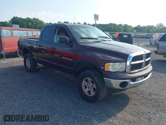 ✅ 2004 Dodge 1500 SLT • VIN: 1D7HU18D64S679194 • Лот: 42694752. Опубликован ранее на IAAI с пробегом Не указан. Бесплатный доступ к архиву аукционных продаж из США и подробный отчёт об истории автомобиля на DreamBid. Изображение 1.