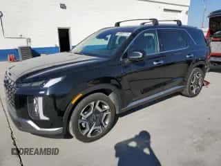 2023 Hyundai Palisade SEL с VIN KM8R4DGE6PU535580, выставлен на аукционе Copart как лот 69501314 с пробегом 43 541 миль миль и Списание • Salvage title. История ставок и продаж доступна на DreamBid. Изображение 1.
