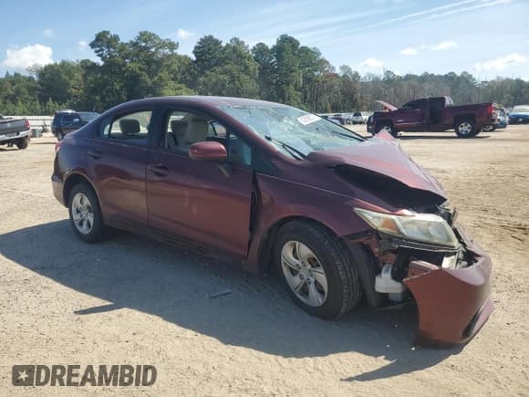 ✅ 2014 Honda Civic LX • VIN: 19XFB2F57EE070631 • Lot: 82098515. Wystawiony na Copart z przebiegiem Nie podano. Bezpłatny archiwum sprzedaży aukcyjnych z USA i szczegółowy raport historii pojazdu na DreamBid. Zdjęcie 4.