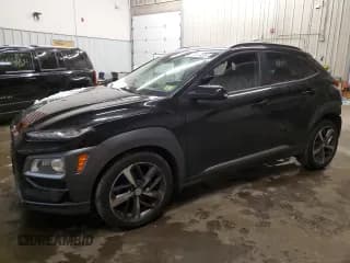✅ 2018 Hyundai Kona Ultimate • VIN: KM8K5CA52JU109233 • Лот: 42634534. Опубликован ранее на Copart с пробегом 75 779 миль. Бесплатный доступ к архиву аукционных продаж из США и подробный отчёт об истории автомобиля на DreamBid. Изображение 1.
