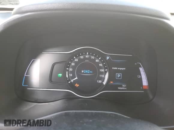 2020 Hyundai Kona Ultimate with VIN KM8K53AG9LU083122, listed as a Copart auction lot 69059265 with 102,693 mi miles and Salvage title. Bid and sale history available at DreamBid. Image 9.