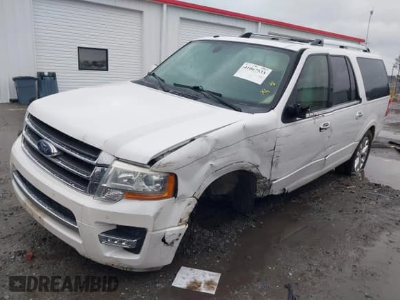 ✅ 2016 Ford Expedition Max Limited • VIN: 1FMJK1KT2GEF07907 • Lot: 41067533. Wystawiony na IAAI z przebiegiem 163 205 mil. Bezpłatny archiwum sprzedaży aukcyjnych z USA i szczegółowy raport historii pojazdu na DreamBid. Zdjęcie 2.