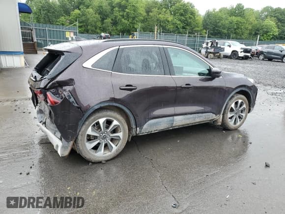 ✅ 2023 Ford Escape Platinum • VIN: 1FMCU9JZ1PUA17262 • Лот: 59888005. Опубликован ранее на Copart с пробегом 27 054 миль. Бесплатный доступ к архиву аукционных продаж из США и подробный отчёт об истории автомобиля на DreamBid. Изображение 3.