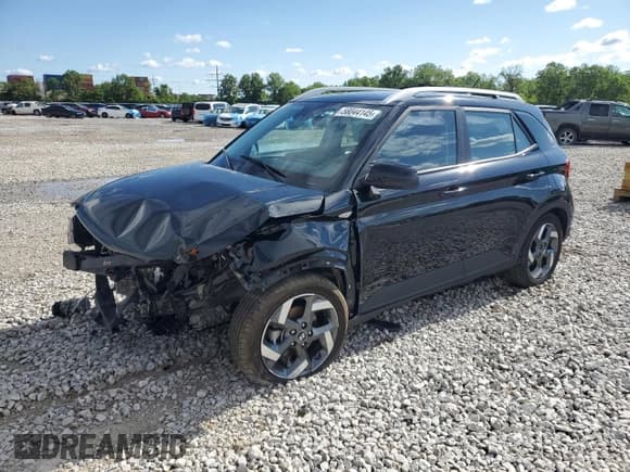 ✅ 2024 Hyundai Venue Limited • VIN: KMHRC8A35RU285236 • Lot: 58044145. Listed on Copart with 21,074 mi. Free auction sales archive from the USA and detailed vehicle history report at DreamBid. Image 1.