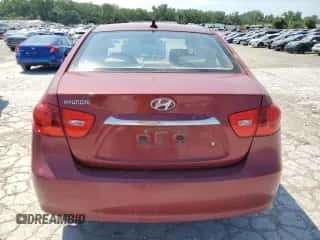 2010 Hyundai Elantra GLS z VIN KMHDU4AD2AU138319, wystawiony jako Copart lot #68863004 z przebiegiem 182 510 mil mil oraz Szkoda całkowita • Salvage title. Historia ofert i sprzedaży dostępna na DreamBid. Obrazek 6.