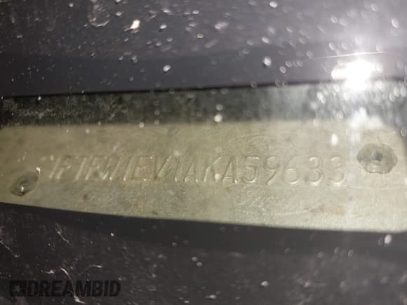 ✅ 2010 Ford F-150 XL • VIN: 1FTFW1EV1AKA59633 • Lot: 43691956. Listed on IAAI with 276,362 mi. Free auction sales archive from the USA and detailed vehicle history report at DreamBid. Image 9.