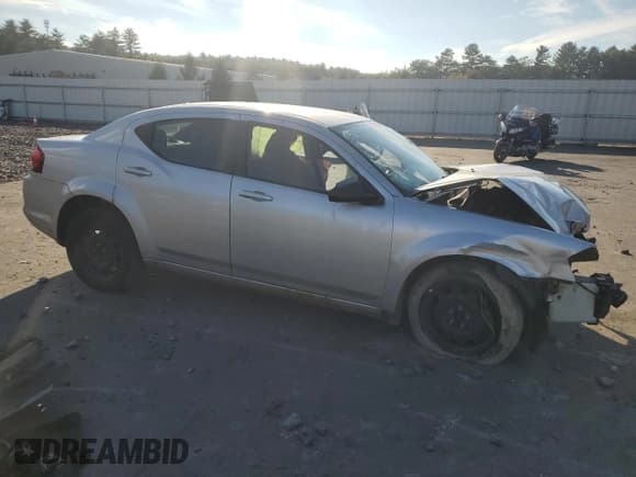 ✅ 2012 Dodge Avenger SE • VIN: 1C3CDZAB2CN103115 • Lot: 73549054. Wystawiony na Copart z przebiegiem Nie podano. Bezpłatny archiwum sprzedaży aukcyjnych z USA i szczegółowy raport historii pojazdu na DreamBid. Zdjęcie 4.