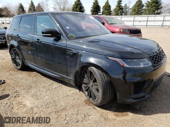 ✅ 2018 Land Rover Range Rover Sport HSE Dynamic • VIN: SALWV2SVXJA413869 • Lot: 46270283. Listed on Copart with 80,027 mi. Free auction sales archive from the USA and detailed vehicle history report at DreamBid. Image 4.
