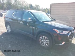 ✅ 2020 Chevrolet Traverse LT Cloth • VIN: 1GNERGKW3LJ206148 • Lot: 40961449. Wystawiony na IAAI z przebiegiem 53 306 mil. Bezpłatny archiwum sprzedaży aukcyjnych z USA i szczegółowy raport historii pojazdu na DreamBid. Zdjęcie 1.