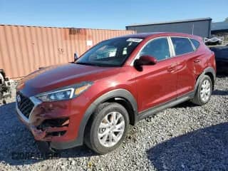 2020 Hyundai Tucson SE z VIN KM8J23A49LU243669, wystawiony jako Copart lot #87221045 z przebiegiem 94 685 mil mil oraz Szkoda całkowita • Salvage title. Historia ofert i sprzedaży dostępna na DreamBid. Obrazek 1.
