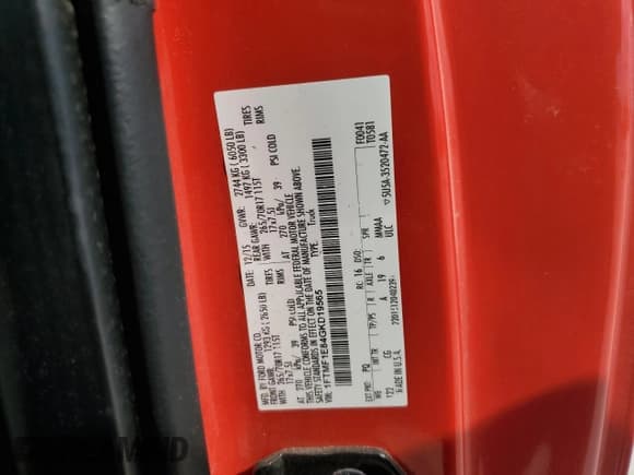 ✅ 2016 Ford F-150 XL • VIN: 1FTMF1E84GKD19565 • Lot: 69170625. Wystawiony na Copart z przebiegiem 166 101 mil. Bezpłatny archiwum sprzedaży aukcyjnych z USA i szczegółowy raport historii pojazdu na DreamBid. Zdjęcie 12.