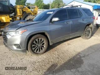 ✅ 2018 Chevrolet Traverse LT • VIN: 1GNERHKW5JJ227165 • Lot: 63685255. Wystawiony na Copart z przebiegiem 98 306 mil. Bezpłatny archiwum sprzedaży aukcyjnych z USA i szczegółowy raport historii pojazdu na DreamBid. Zdjęcie 1.