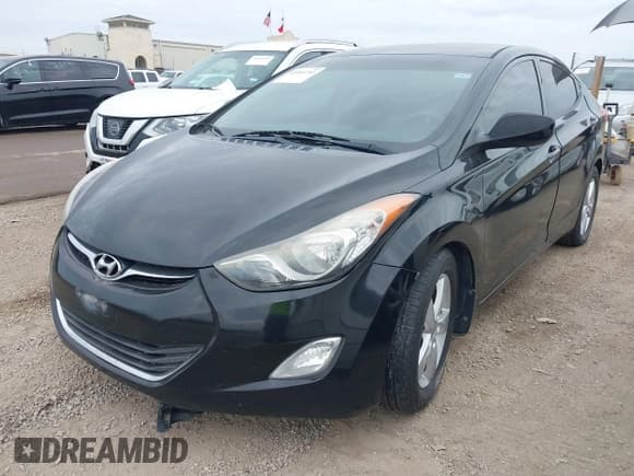 ✅ 2013 Hyundai Elantra GLS • VIN: 5NPDH4AE7DH319528 • Lot: 43861192. Listed on IAAI with 128,900 mi. Free auction sales archive from the USA and detailed vehicle history report at DreamBid. Image 2.