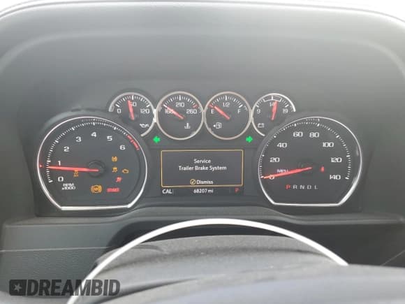 ✅ 2023 Chevrolet Silverado 1500 • VIN: 1GC4WPE76PF195897 • Лот: 48695735. Опубликован ранее на Copart с пробегом 68 207 миль. Бесплатный доступ к архиву аукционных продаж из США и подробный отчёт об истории автомобиля на DreamBid. Изображение 9.