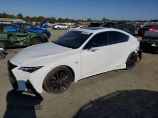 2022 Lexus IS 350 F Sport with VIN JTHGZ1B26N5049317, listed as a Copart auction lot 70159315 with 50,813 mi miles and Salvage title. Bid and sale history available at DreamBid. Image 1.