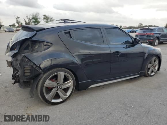 ✅ 2013 Hyundai Veloster Turbo • VIN: KMHTC6AE2DU179539 • Lot: 79493004. Wystawiony na Copart z przebiegiem 279 797 mil. Bezpłatny archiwum sprzedaży aukcyjnych z USA i szczegółowy raport historii pojazdu na DreamBid. Zdjęcie 3.