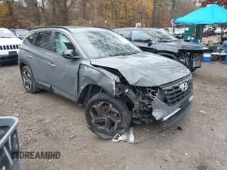 ✅ 2024 Hyundai Tucson SEL • VIN: 5NMJFCDE5RH300477 • Лот: 43658359. Опубликован ранее на IAAI с пробегом 56 355 миль. Бесплатный доступ к архиву аукционных продаж из США и подробный отчёт об истории автомобиля на DreamBid. Изображение 1.