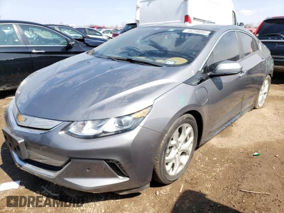 2018 Chevrolet Volt Premier with VIN 1G1RB6S53JU156114, listed as a Copart auction lot 46236693 with 60,826 mi miles and . Bid and sale history available at DreamBid. Image 1.