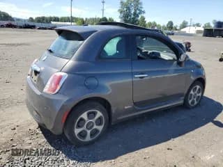 ✅ 2015 FIAT 500e • VIN: 3C3CFFGE5FT522865 • Lot: 59998654. Listed on Copart with Not provided. Free auction sales archive from the USA and detailed vehicle history report at DreamBid. Image 3.
