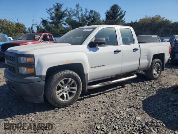✅ 2014 Chevrolet Silverado 1500 Work Truck • VIN: 1GCVKPEC1EZ291087 • Лот: 75324944. Опубликован ранее на Copart с пробегом 165 597 миль. Бесплатный доступ к архиву аукционных продаж из США и подробный отчёт об истории автомобиля на DreamBid. Изображение 1.
