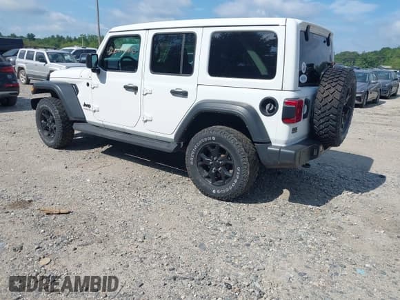✅ 2022 Jeep Wrangler Unlimited Sport S • VIN: 1C4HJXDG5NW156250 • Lot: 42601680. Wystawiony na IAAI z przebiegiem 56 083 mil. Bezpłatny archiwum sprzedaży aukcyjnych z USA i szczegółowy raport historii pojazdu na DreamBid. Zdjęcie 3.