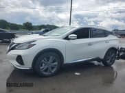 ✅ 2024 Nissan Murano Platinum • VIN: 5N1AZ2DS6RC124248 • Lot: 57577895. Listed on Copart with 4,779 mi. Free auction sales archive from the USA and detailed vehicle history report at DreamBid. Image 1.