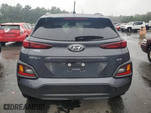 2021 Hyundai Kona SEL z VIN KM8K2CAA6MU741999, wystawiony jako Copart lot #62688565 z przebiegiem 26 536 mil mil oraz Szkoda całkowita • Salvage title. Historia ofert i sprzedaży dostępna na DreamBid. Obrazek 6.