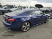 ✅ 2020 Audi A5 Premium Plus • VIN: WAUTNAF54LA004071 • Lot: 82336935. Wystawiony na Copart z przebiegiem 38 076 mil. Bezpłatny archiwum sprzedaży aukcyjnych z USA i szczegółowy raport historii pojazdu na DreamBid. Zdjęcie 3.