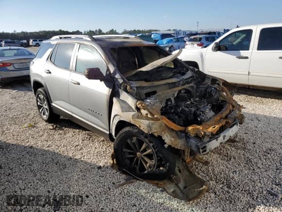 2025 Chevrolet Equinox AWD LT z VIN 3GNAXPEG5SL224974, wystawiony jako Copart lot #46418005 z przebiegiem Nie podano mil oraz Nie do naprawy • Non repairable. Historia ofert i sprzedaży dostępna na DreamBid. Obrazek 4.