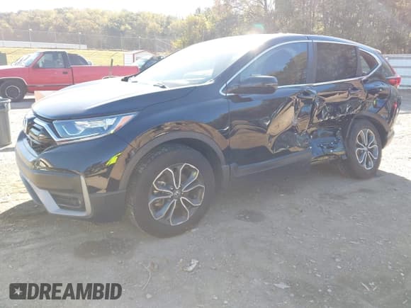✅ 2022 Honda CR-V EX • VIN: 5J6RW2H5XNA002643 • Lot: 43492771. Listed on IAAI with 69,443 mi. Free auction sales archive from the USA and detailed vehicle history report at DreamBid. Image 2.