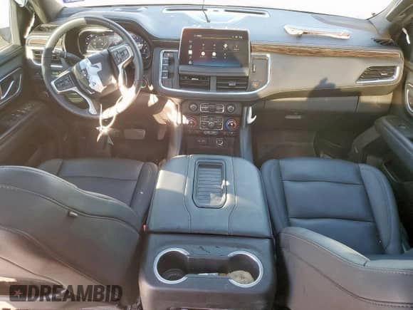 2022 Chevrolet Tahoe Z71 with VIN 1GNSKPKD4NR100687, listed as a Copart auction lot 84206455 with 63,741 mi miles and Salvage title. Bid and sale history available at DreamBid. Image 8.