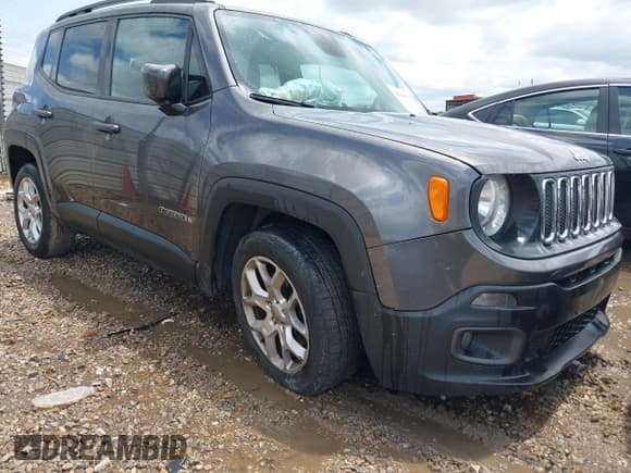 ✅ 2017 Jeep Renegade Altitude • VIN: ZACCJABB6HPE88701 • Lot: 42918025. Listed on IAAI with 142,948 mi. Free auction sales archive from the USA and detailed vehicle history report at DreamBid. Image 1.