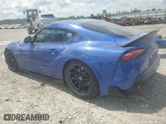 ✅ 2023 Toyota Supra 3.0 • VIN: WZ1DB0G02PW055754 • Lot: 61973785. Listed on Copart with 52,420 mi. Free auction sales archive from the USA and detailed vehicle history report at DreamBid. Image 2.