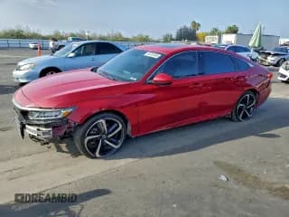 ✅ 2019 Honda Accord Sport • VIN: 1HGCV2F32KA001256 • Lot: 93761895. Listed on Copart with 113,371 mi. Free auction sales archive from the USA and detailed vehicle history report at DreamBid. Image 1.