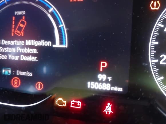 ✅ 2020 Honda Accord Touring • VIN: 1HGCV3F98LA009292 • Lot: 43520215. Listed on IAAI with 150,688 mi. Free auction sales archive from the USA and detailed vehicle history report at DreamBid. Image 16.