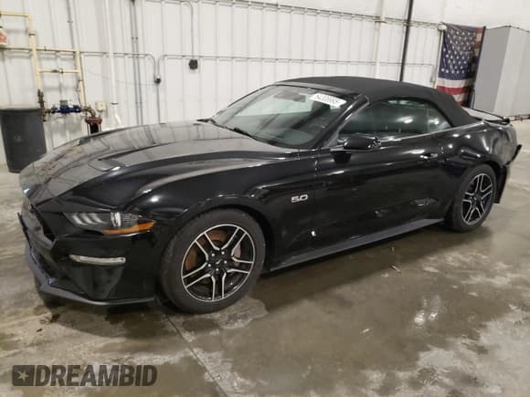 ✅ 2020 Ford Mustang GT Premium • VIN: 1FATP8FF3L5138289 • Lot: 64308995. Listed on Copart with 58,367 mi. Free auction sales archive from the USA and detailed vehicle history report at DreamBid. Image 1.
