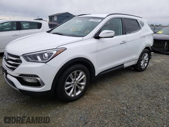 ✅ 2018 Hyundai Santa Fe 2.0T • VIN: 5NMZUDLAXJH072817 • Лот: 43754453. Опубликован ранее на Copart с пробегом 89 190 миль. Бесплатный доступ к архиву аукционных продаж из США и подробный отчёт об истории автомобиля на DreamBid. Изображение 1.