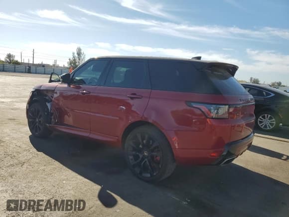 ✅ 2021 Land Rover Range Rover Sport HST • VIN: SALWS2RU6MA758617 • Lot: 48949255. Wystawiony na Copart z przebiegiem 58 770 mil. Bezpłatny archiwum sprzedaży aukcyjnych z USA i szczegółowy raport historii pojazdu na DreamBid. Zdjęcie 2.