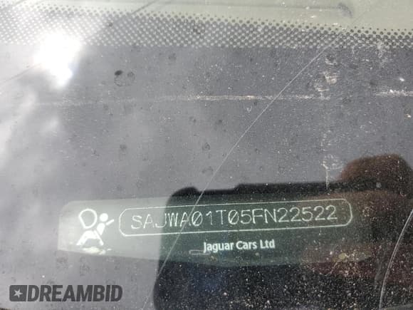 ✅ 2005 Jaguar S-Type • VIN: SAJWA01T05FN22522 • Lot: 67467755. Listed on Copart with Not provided. Free auction sales archive from the USA and detailed vehicle history report at DreamBid. Image 12.