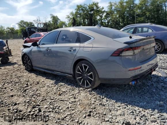2024 Honda Accord Touring with VIN 1HGCY2F81RA058478, listed as a Copart auction lot 71495065 with 26,695 mi miles and Salvage title. Bid and sale history available at DreamBid. Image 2.