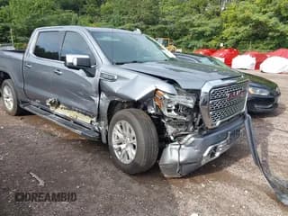 ✅ 2021 GMC Sierra 1500 Denali • VIN: 3GTP8FED4MG219499 • Lot: 42766910. Listed on IAAI with 107,401 mi. Free auction sales archive from the USA and detailed vehicle history report at DreamBid. Image 1.