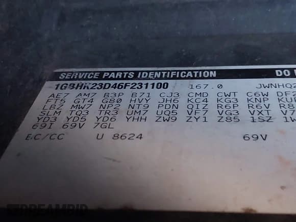 ✅ 2006 Chevrolet Silverado 2500HD • VIN: 1GBHK23D46F231100 • Lot: 41286005. Listed on IAAI with 456,171 mi. Free auction sales archive from the USA and detailed vehicle history report at DreamBid. Image 9.